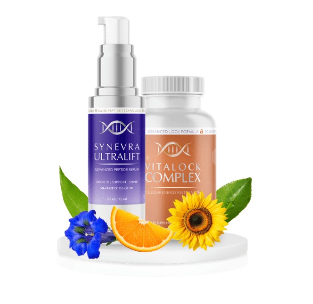 Synevra UltraLift Serum and Packaging